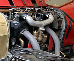 1908 Itala Grand Prix engine
